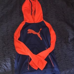 Puma Boys Blue and Orange Sweatshirt!